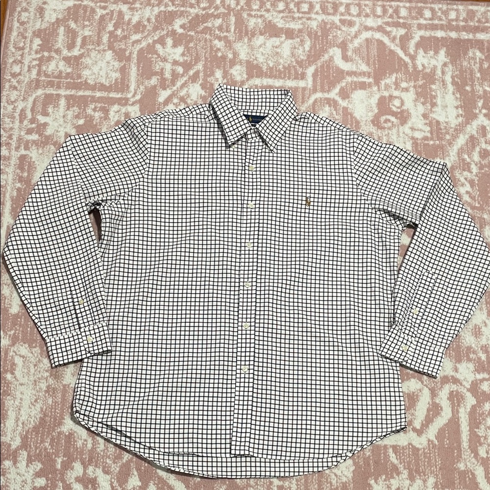 Ralph Lauren Men's Checkered Dress Shirt